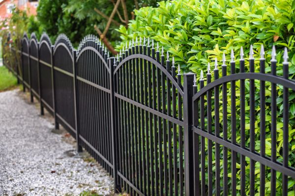 Iron Fence Pressure Washing in Kokomo