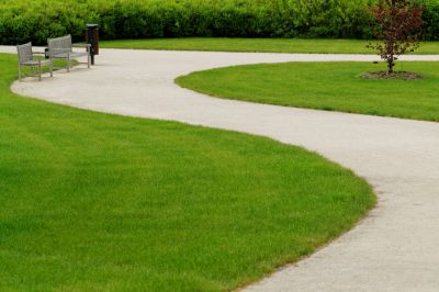Concrete Walkway Staining